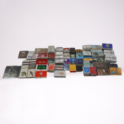 Various collectible matchboxes